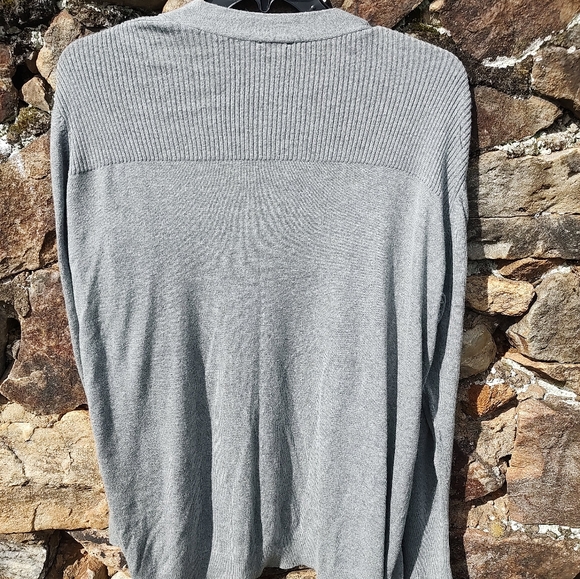 Worthington open front cardigan gray Women's Tall Size XXLT - Picture 12 of 14